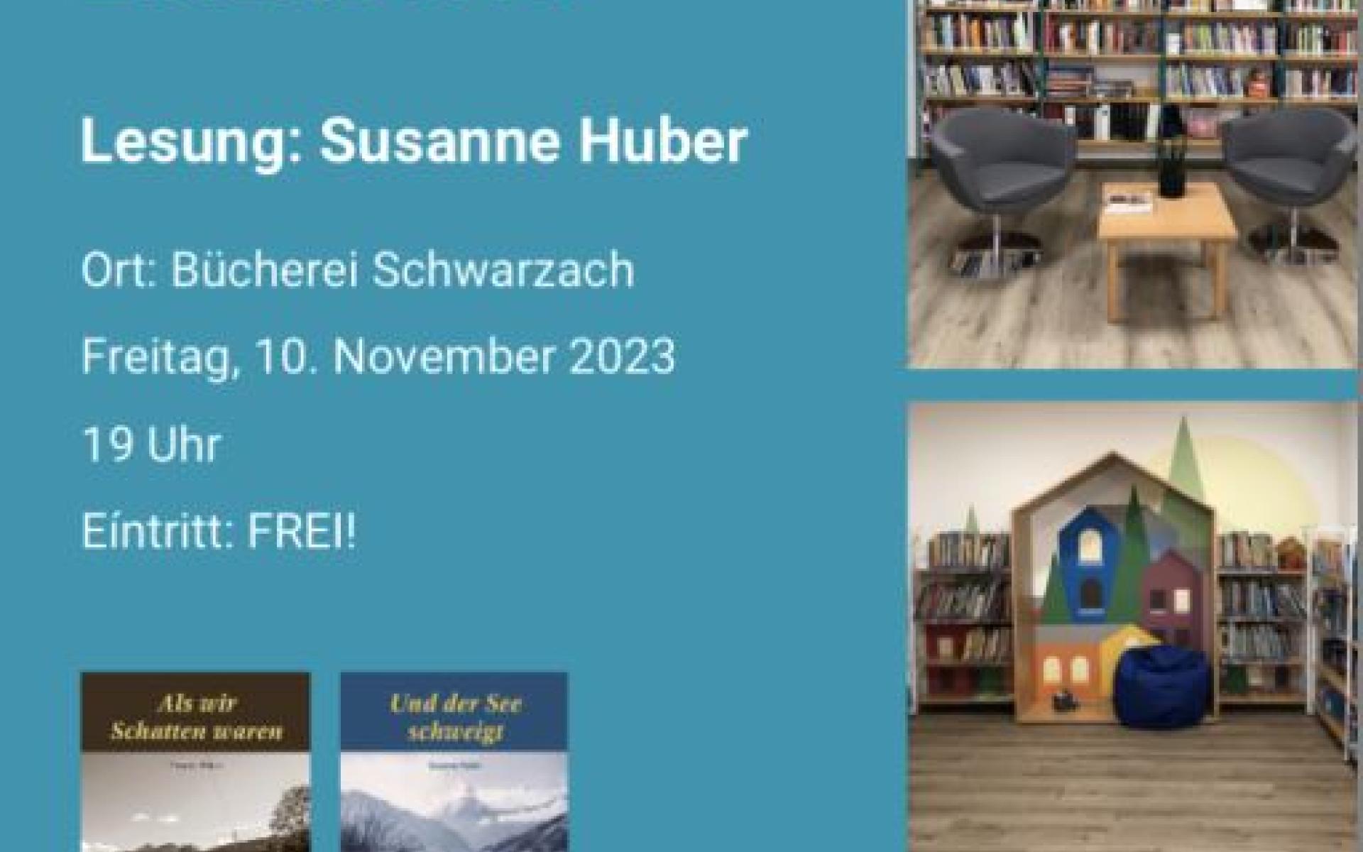 Lesung Susanne Huber Nov.2023